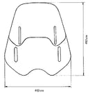 BMW vario-scherm naakte fiets-varioscreen voor naakte bikes "vnb"-3