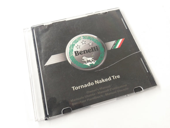 Benelli TNT 1130 Sport [2002] - Manuel d'utilisation sur CD