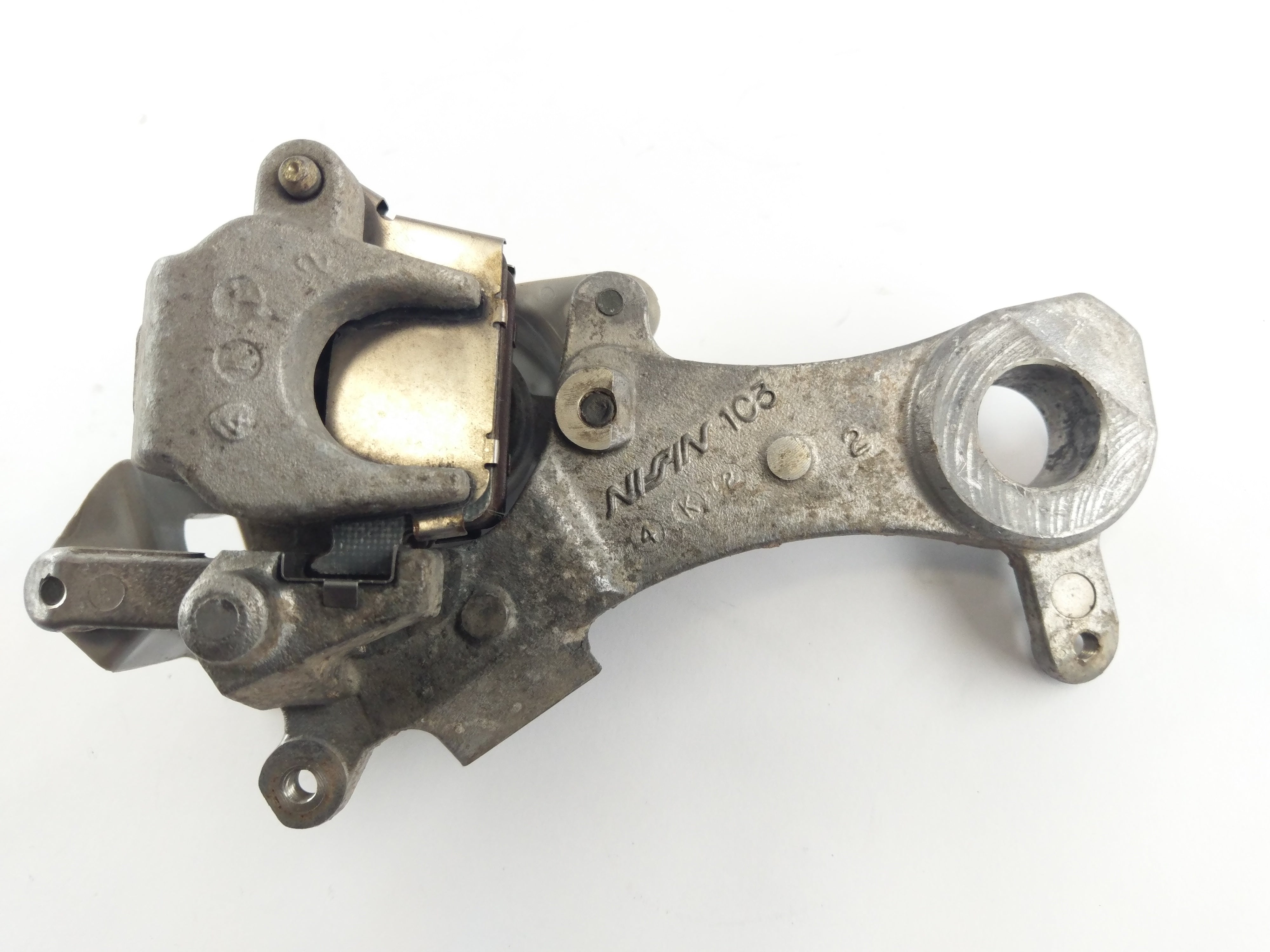 Yamaha YZ 450 F [2005] - Rear brake caliper with anchor plate