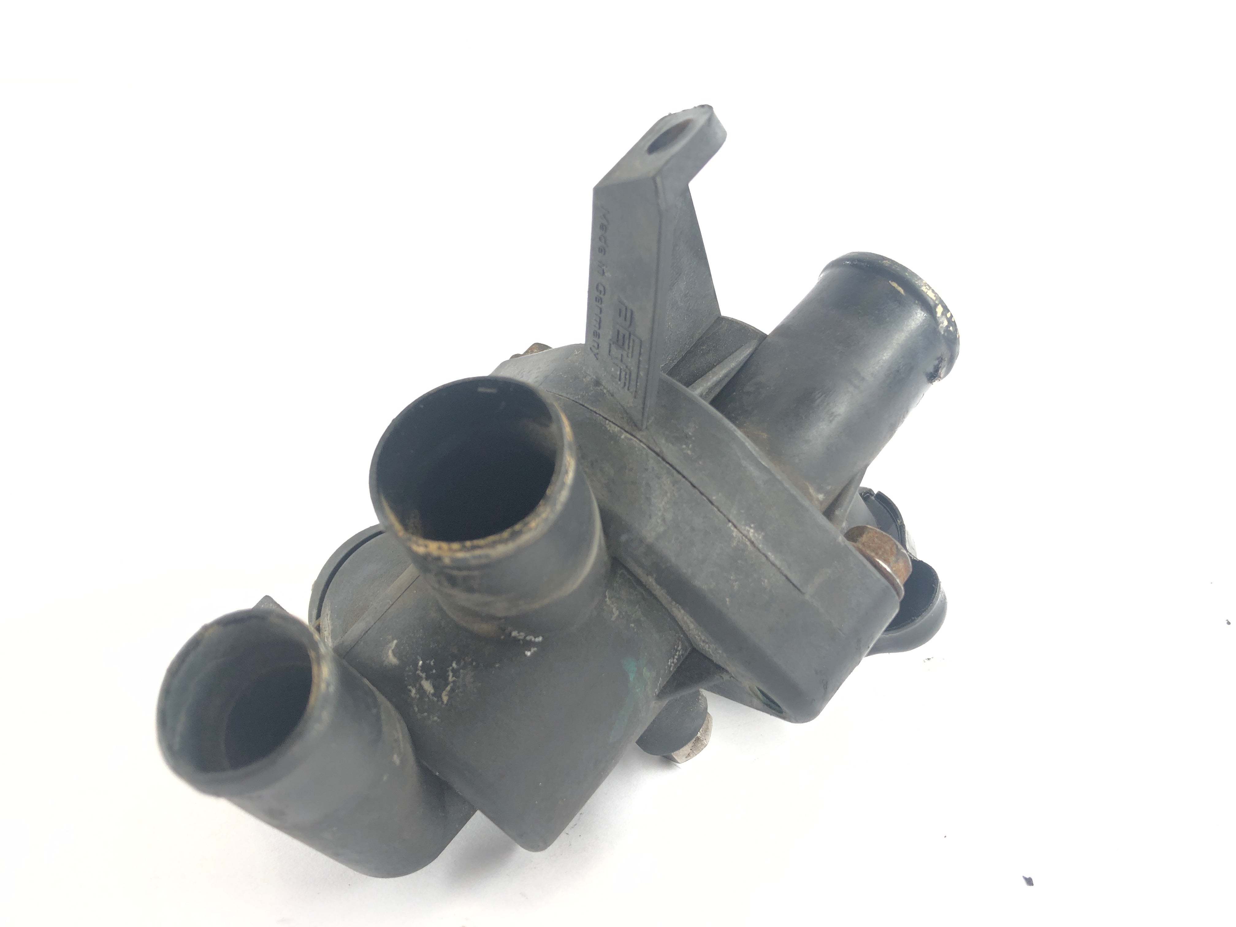 Triumph Tiger 955i 709EN [2001] - Thermostat de liquide de refroidissement Goulotte de remplissage de liquide de refroidissement