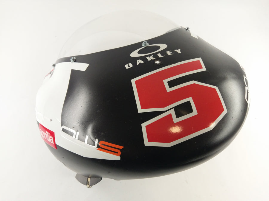 Aprilia Rs 250 [1998] - Massatuppi Hiilen etuosa verhous Mustantukukilpailuverhous