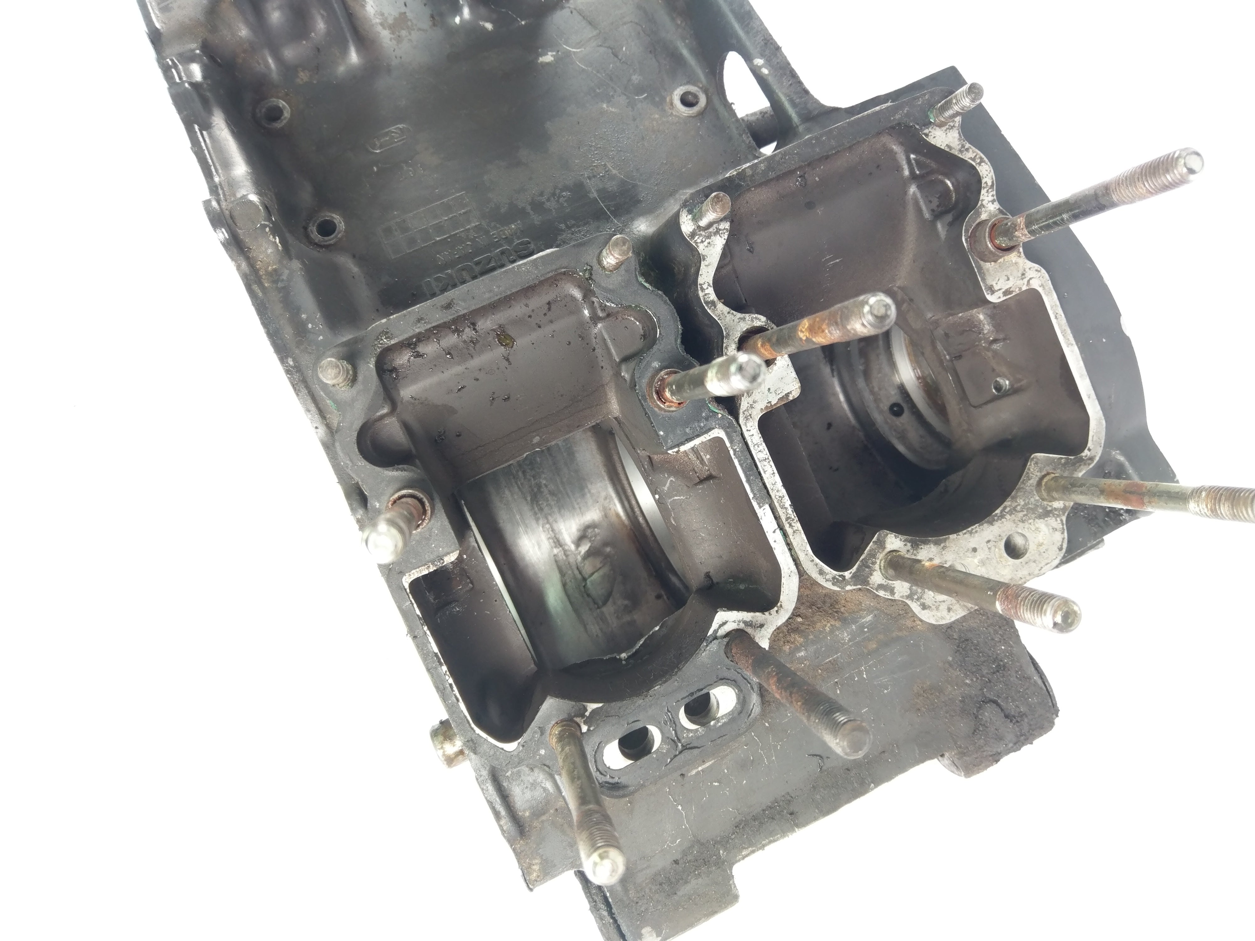 Suzuki RG 250 GAMMA GJ21D - CRANKCASE DE HABITAÇÃO MOTOR