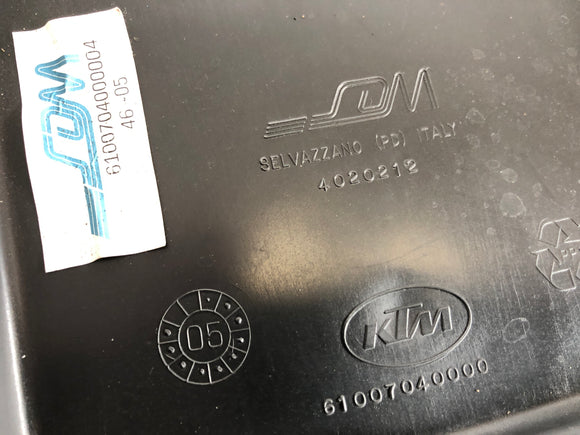 KTM 990 Superduke LC8 EFI [2008] - Banchina dei sedili