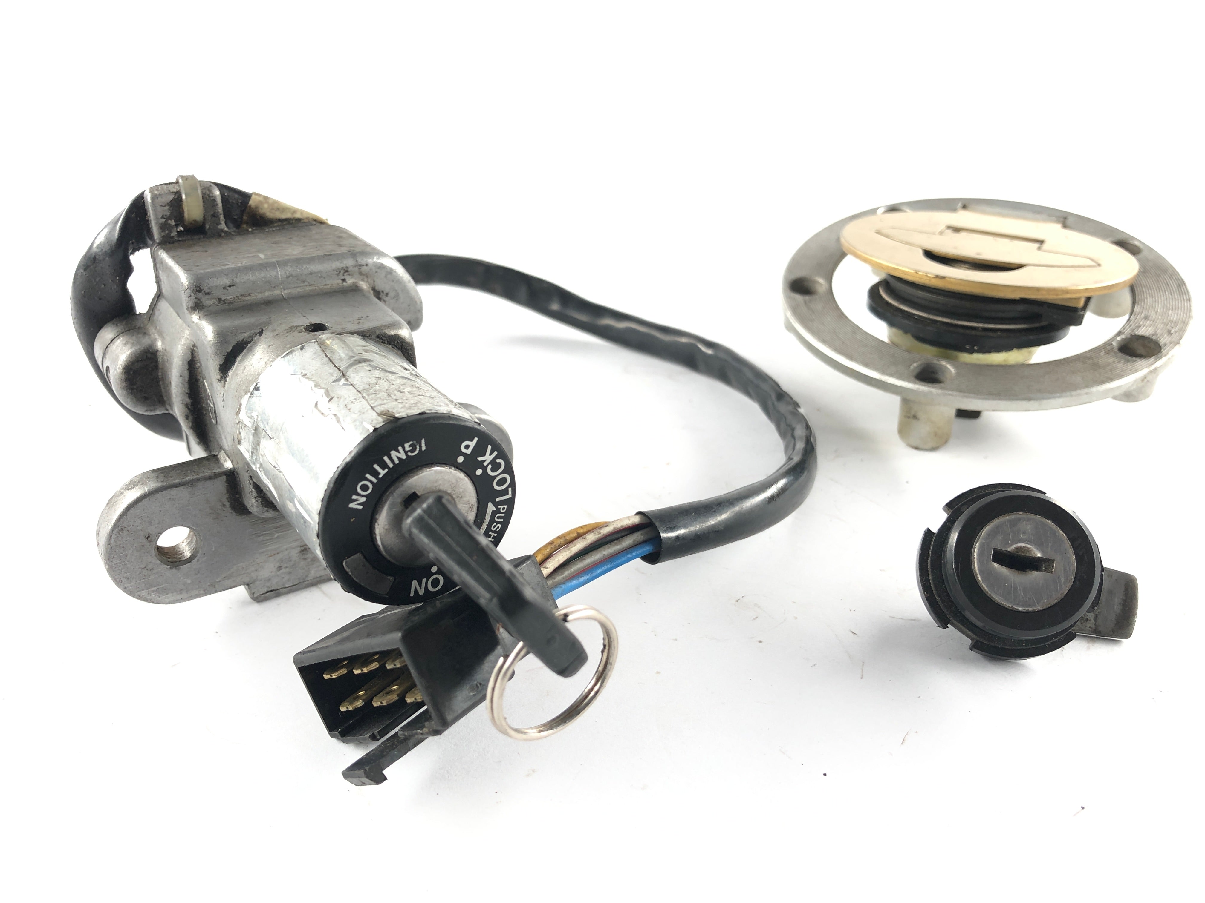 Cagiva Mito 125 EVO 8P [1996] - Lock set ignition lock and tank cap