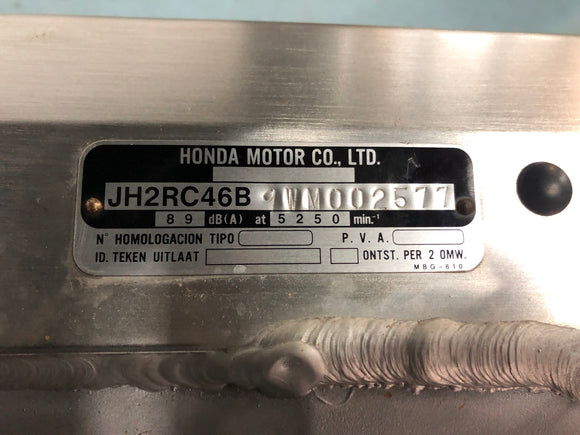 Honda VFR 800 RC46 [1999] - Frame with papers