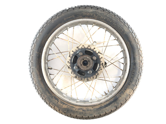 Honda CJ 360 T [1980] - Libro radical de la rueda trasera