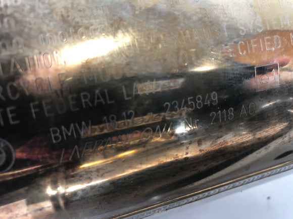 BMW F 650 GS R13 [2000] - Pareja de set de silenciador de escape