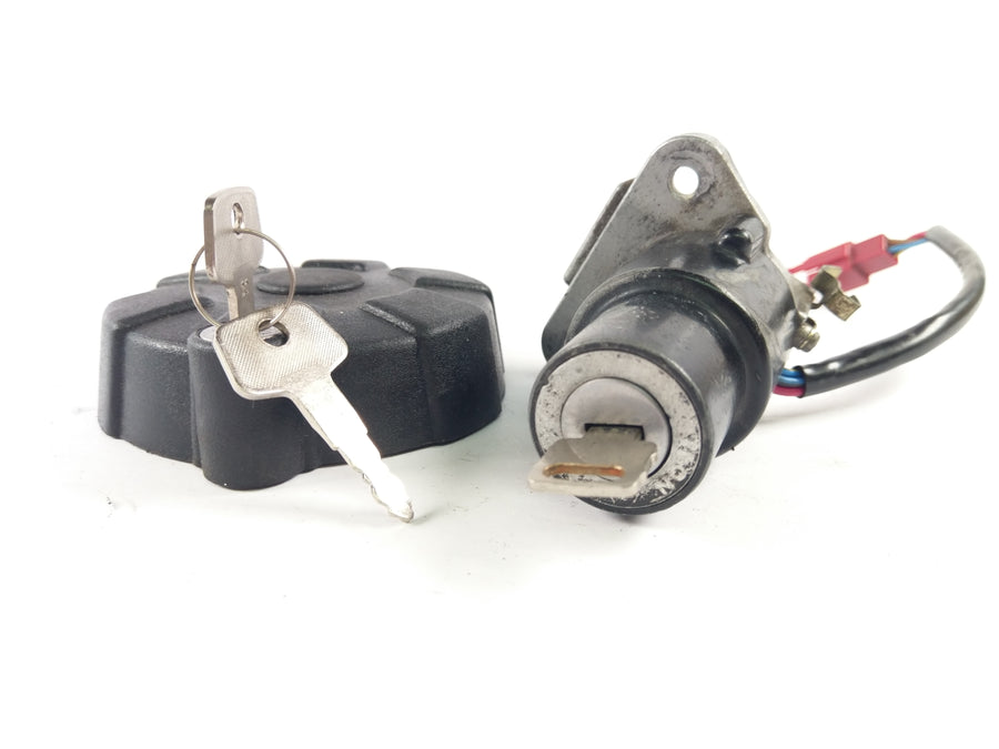 Yamahe DT 125 4BL [1997 ] - Kit serrure serrure de contact serrure de réservoir