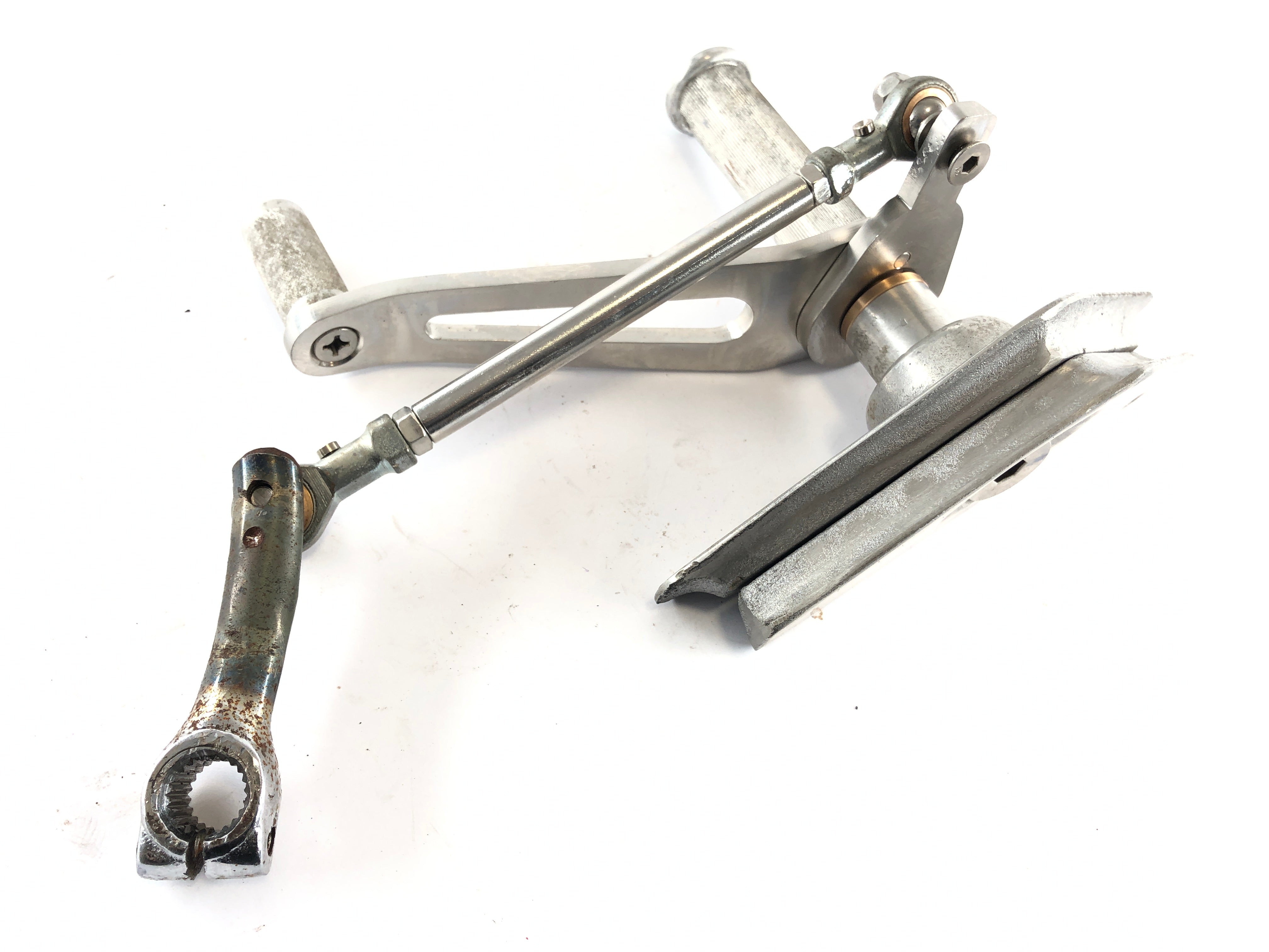 Laverda 1000 / 1 [1973] - Right footrest with gearshift pedal and rod