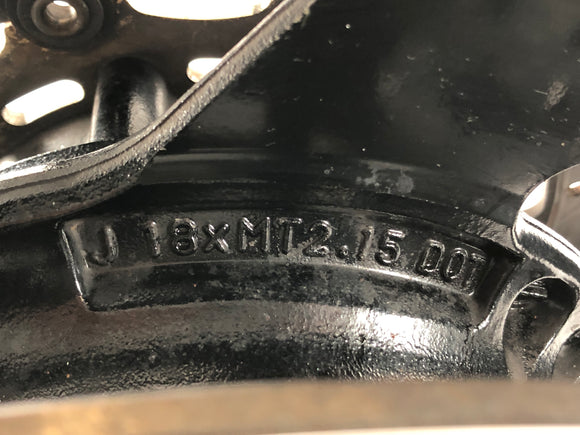 YAMAHA V -MAX 1200 2EN [1997] - RAG VOOR WIEL RIM