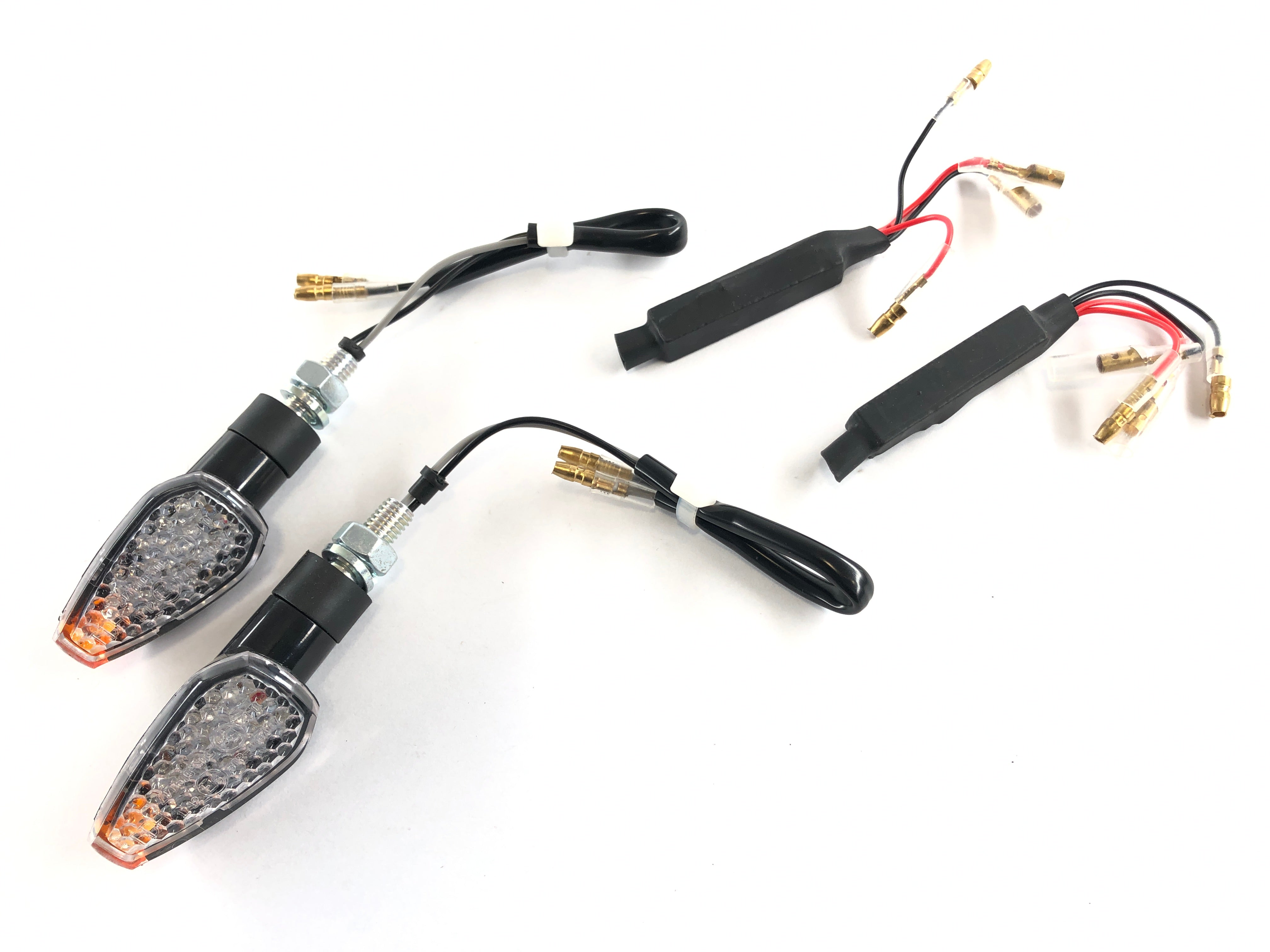 Blinker LED con resistencias claras [con marca de la prueba E] - Yamaha Kawasaki Suzuki Ducati Ktm