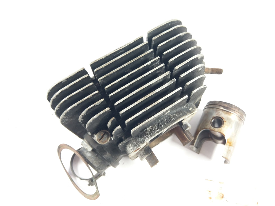 Yamaha RD 250 350 - Tipas 351 352 - Cilindras su stūmokliu