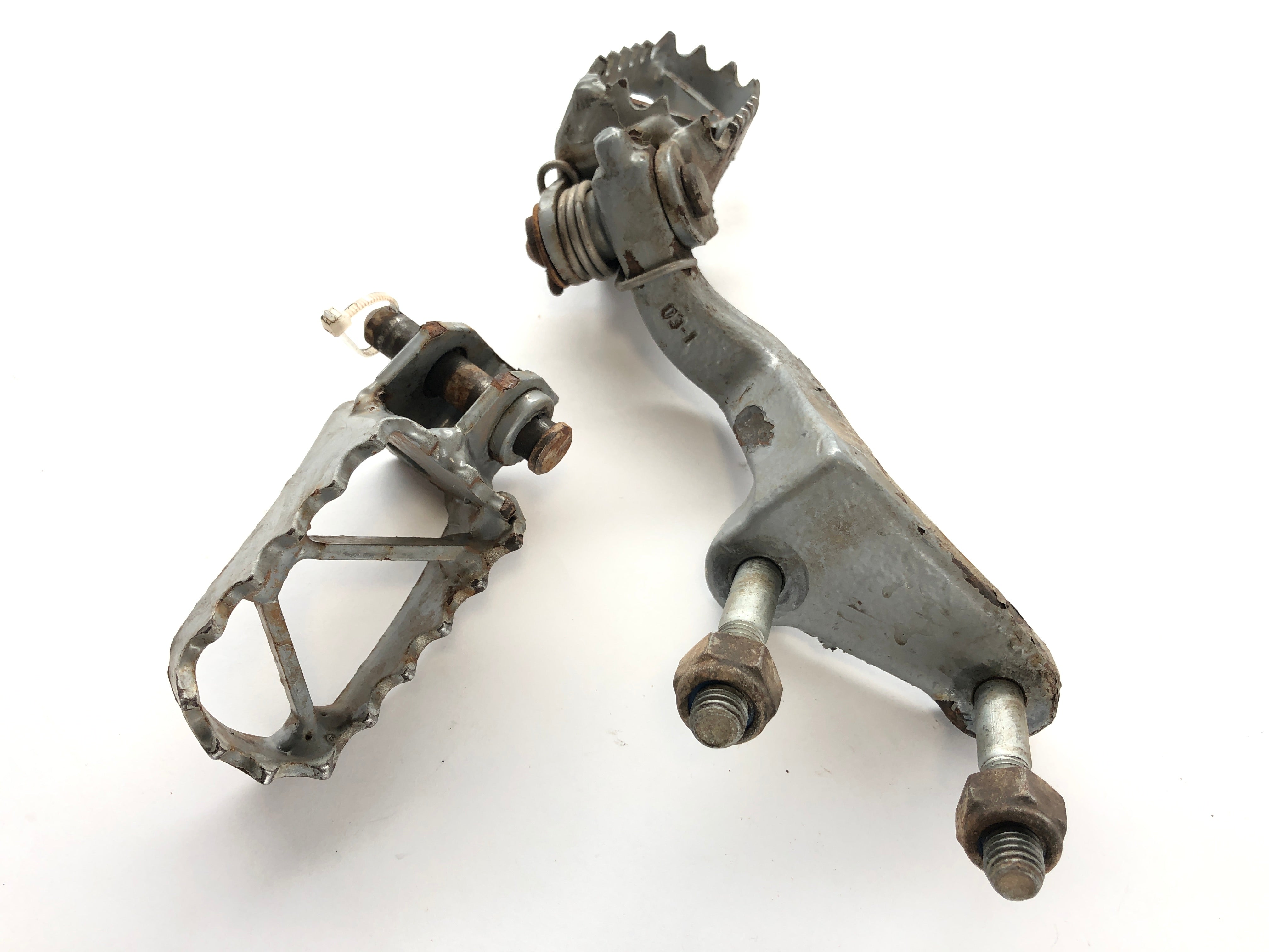 KTM 640 LC4 Adventure [2003] - Driver footrests right and left - 0