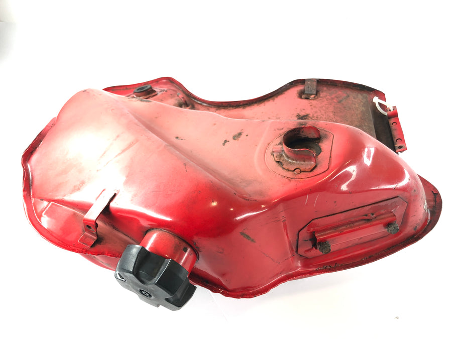 Suzuki DR 800 S SR42B [1991] - serbatoio del serbatoio a destra all'interno di Rusty